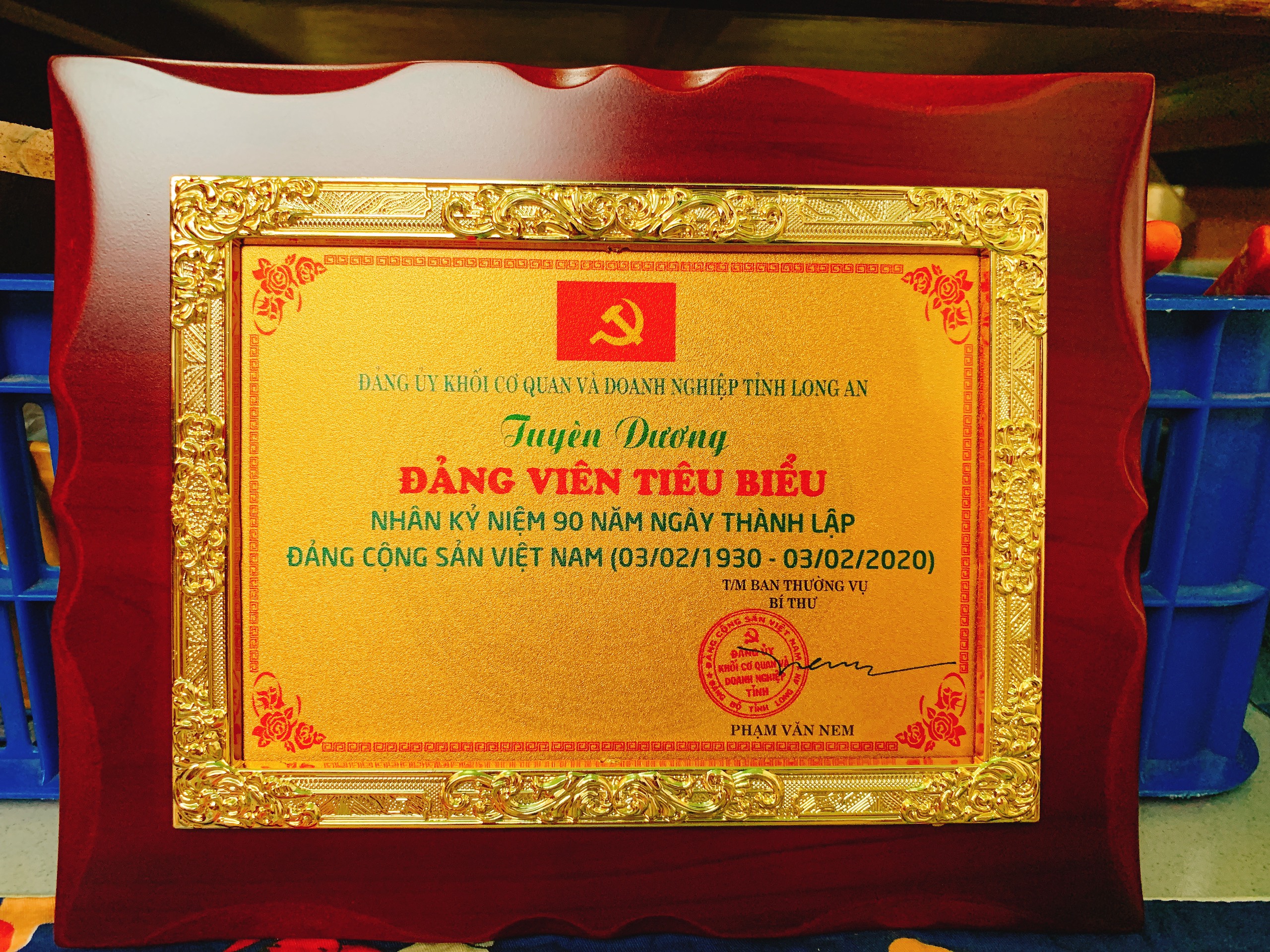 Kỷ Niệm Chương gỗ số 5